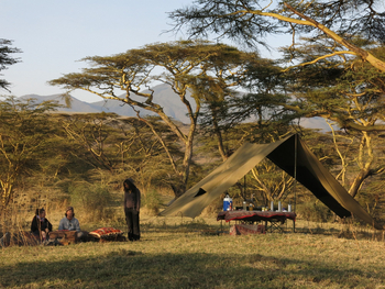 Lake Natron Camp: Fly-Camp