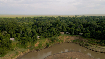 Sentinel Mara Camp: Camp Vogelperspektive