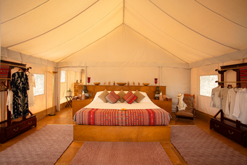 Sujan The Serai: Schlafbereich Ansicht