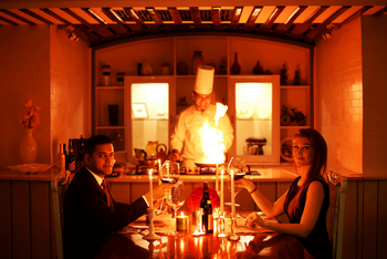 Taj Palace Hotel: Küchenstudio