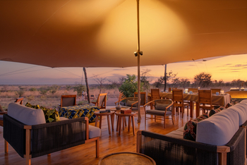 Usangu Expedition Camp: Sitzgruppe