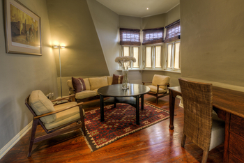 Villa Margherita: Sitzecke im Gästezimmer