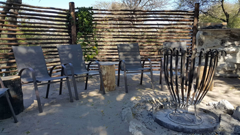 Fiume Bush Camp: Feuerkorb