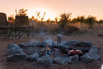Hwange Bush Camp: Feuerstelle