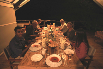 Kavinga Safari Camp: Dinner