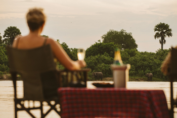 Rufiji River Camp: Sundowner