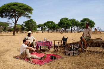 Sanctuary Swala: Gäste und Guide