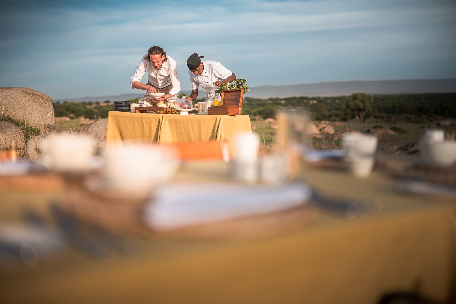 Siringit Migration Camp Siringit Migration Camp: Bush Breakfast