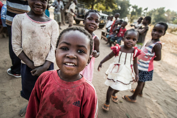 Tafika Camp: Schulkinder