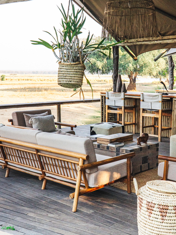 Anabezi Luxury Tented Camp: Aussichtsdeck