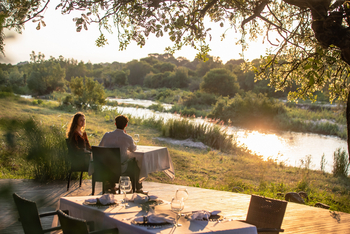 Dulini River: Privates Dinner