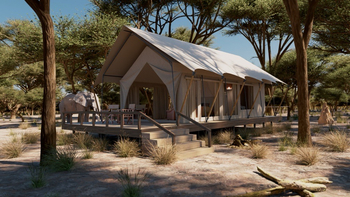 Little Royal Zambezi: Architektenskizze Experieur