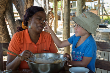 Little Vumbura Camp: Backen