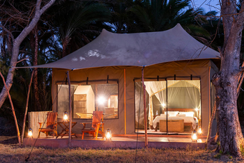 Mukambi Busanga Plains Camp: Gästezelt