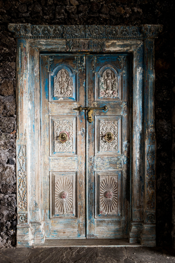 Ol Donyo Lodge: Tür im Zanzibari Style