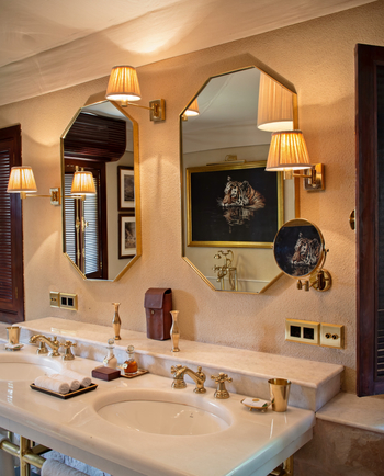 Sujan Sher Bagh: Royal Sher Suite - Im Bad