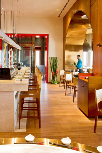 Taj Mahal Tower: Wasabi Restaurant