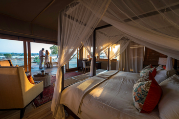 Toka Leya Camp Toka Leya Camp: Schlafzimmer Sonnenuntergang