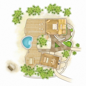 Zanzibar White Sand Luxury Villas: Luxury Beachfront VIlla