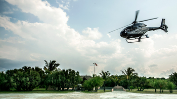 Anantara Bazaruto Island Resort: Helikopter