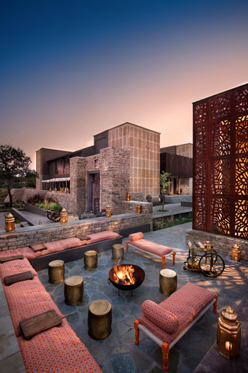 Aramness Aramness: Feuerplatz und Haveli