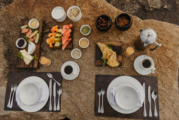 Elewana Serengeti Pioneer Camp: Frühstück