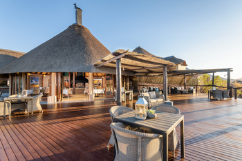Hoodia Desert Lodge: Deck