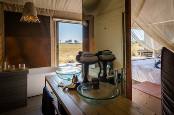 Linkwasha Camp Linkwasha Camp: Im Gästebad