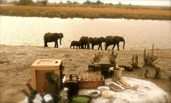 Nambwa Tented Lodge: Romantisches Picknick