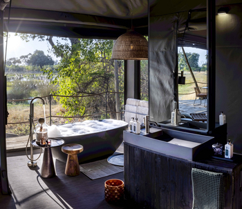 North Island Okavango Camp North Island Okavango Camp: Gästebad