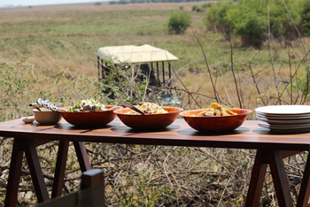 Ntemwa Busanga Bushcamp Ntemwa Busanga Bushcamp: Lunch