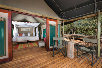 Ongava Tented Camp: Veranda