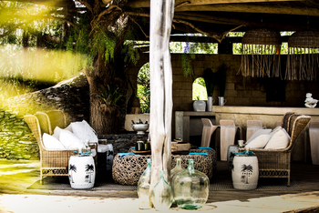 Segera Retreat: Gartenlounge