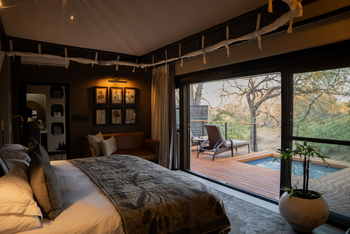 Simbambili Game Lodge: Suite Interieur