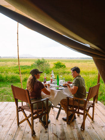 Asanja Siri Bustani Grumeti Camp: Private Lunch