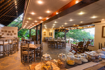 Kanyemba Lodge: Frühstücksbuffet