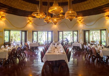 Lake Manyara Serena Safari Lodge: Dining Hall