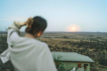 Lemala Mpingo Ridge Lodge: Sonnenaufgang