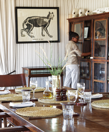 San Camp San Camp: Esstisch im Essbereich