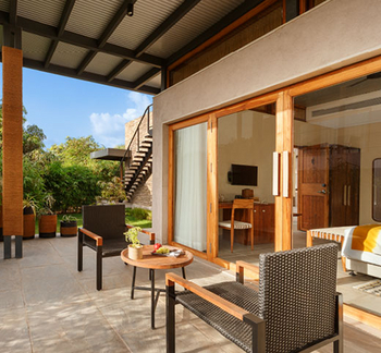 Woods at Sasan: Studio Sit-out