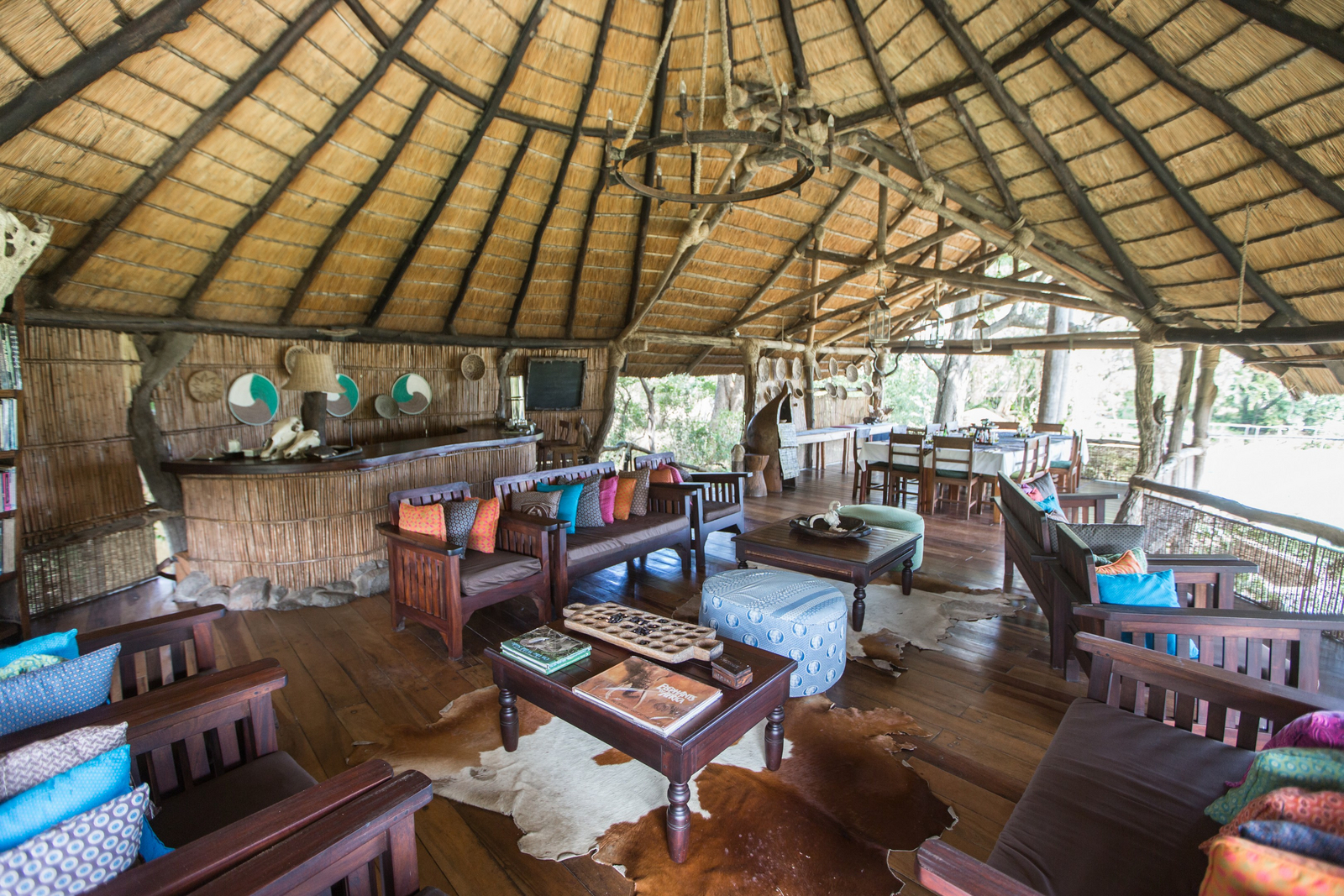 Mvuu Lodge Mvuu Lodge: Lounge und Bar