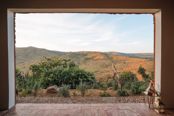 Borana Lodge Borana Lodge: Ausblick Wellnessbereich