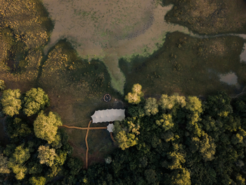 Chicari Camp: Luftbild