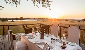 Chobe Savanna Lodge: Sonnenuntergang