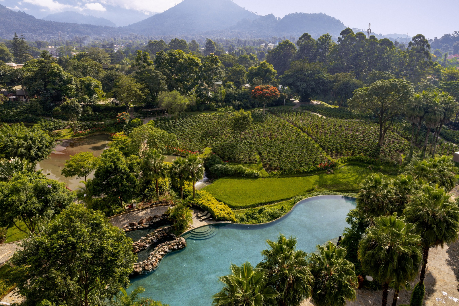 Gran Melia Arusha Gran Melia Arusha: Pool von oben