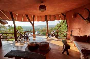 Mihingo Lodge: Sitzkissen