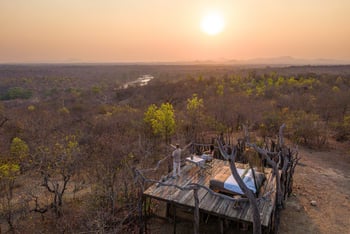 Mkulumadzi Lodge: Star Bed