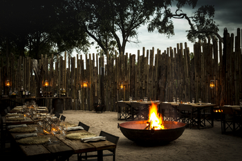 Mombo Camp: Feuerschale