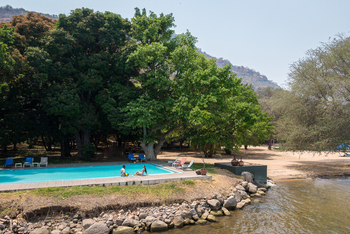 Pumulani Lodge: Beach Pool