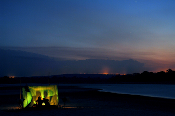 Sand Rivers Nyerere: Fly-Camping